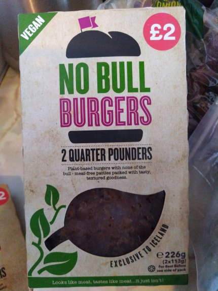 Vegan No Bull Burger - Laura Spoonie